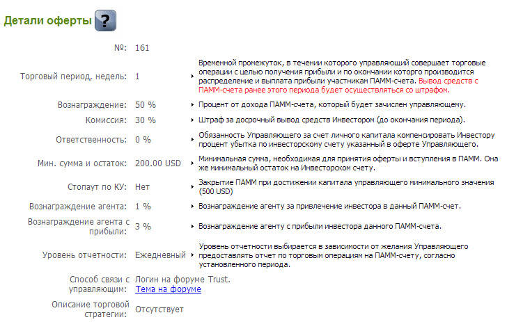 Инвестиции в памм